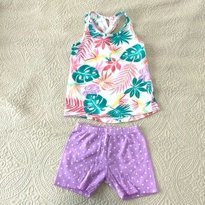 Girls summer purple Leaf Carters Jumping Bean